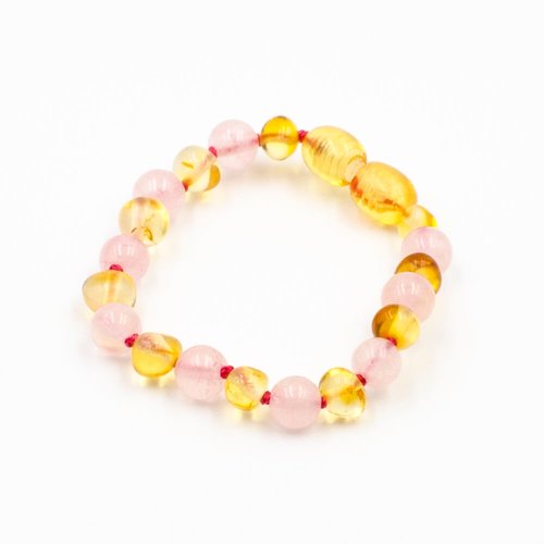 bracelet-ambre-bebe-miel-quartz-rose