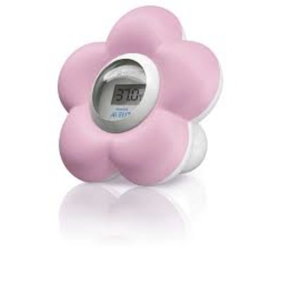 Thermomètre de bain fleur